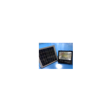 Proyector Exterior Solar 100W, LED blanco